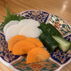 旬野菜の浅漬け