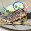 料理メニュー写真&nbsp;トロ〆サバの藁焼き