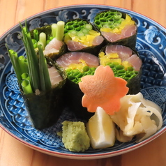 マグロの脳天トロ巻き