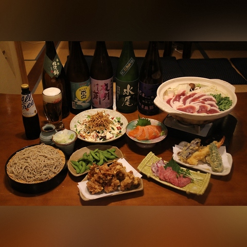 信州の風味を感じる手打ち蕎麦と和の空間で、ゆったり過ごせるお店です◎