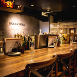 【カウンター席◎】 ライブ感を味わいたい方は、カウンター席へ！