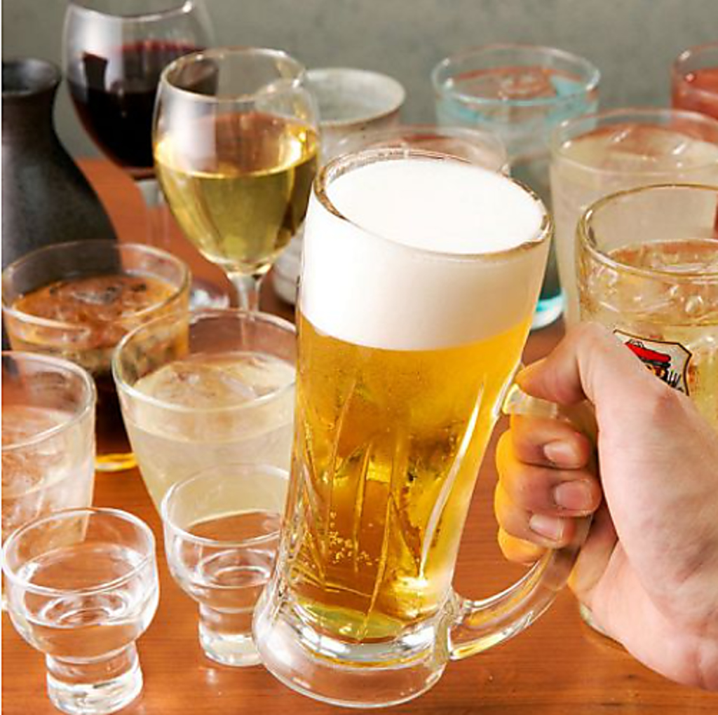 【月～木限定！】単品飲み放題２時間2200円(税込)！平日はお得です◎各種宴会やパーティーにどうぞ！