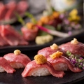 料理メニュー写真&nbsp;【名物】炙り肉寿司