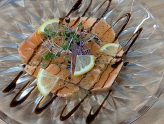 サーモンのカルパッチョ