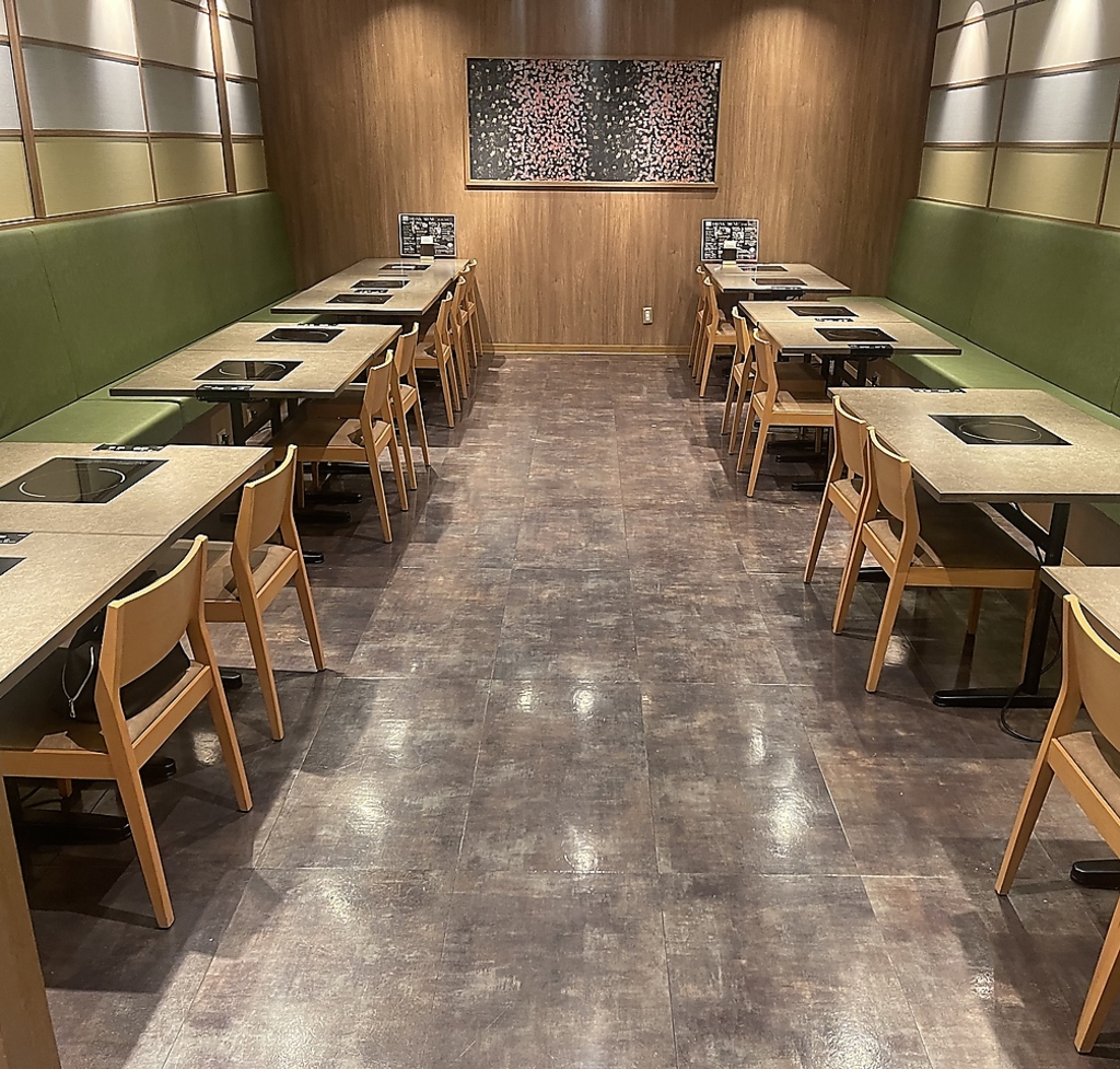 広々としておりゆったりな空間をお楽しみいただけます