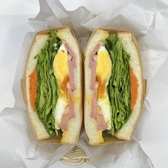 合鴨スモークサンド