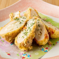 熊本名物ちくわサラダの磯辺揚げ