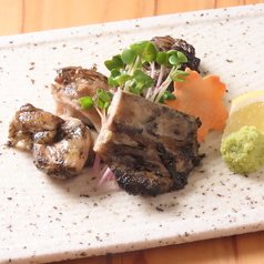 地鶏の炭黒焼き