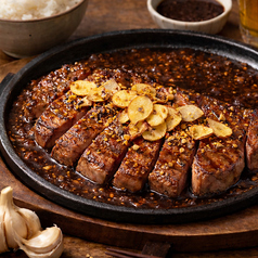 【ステーキ・ハンバーグランチ】