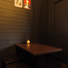 【テーブル席：4名席×1卓】
