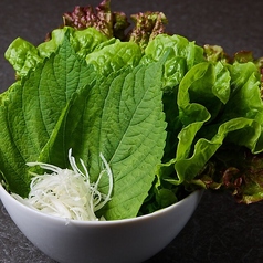 サンチュ盛り合わせ