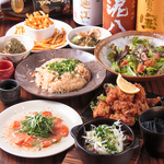 【まさおのスタンダードコース♪】欲張りコース4400円(税込)2.5時間飲み放題付き♪2種のおばんざいも