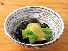 <一品>うるいとわかめのぬた