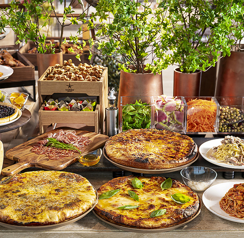 季節の食材を使用した本格イタリアンビュッフェ