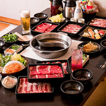 食べ放題コースはバリエーション豊か♪飲み放題付も有♪