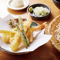 《そばと一品》旬の食材を使用した季節の料理を堪能