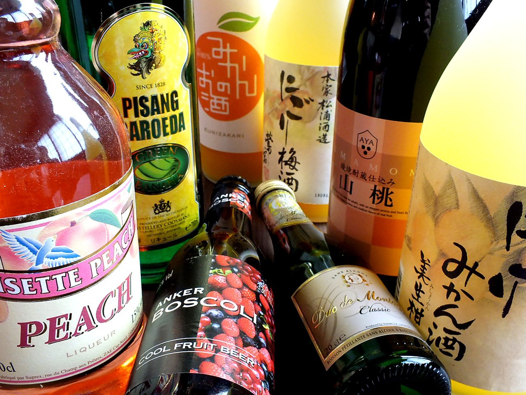 女性に人気のカクテル・ノンアルコールカクテル・果実酒豊富にご用意！