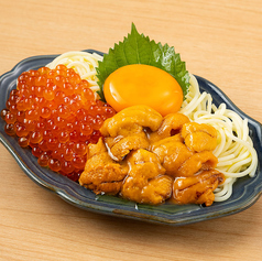 雲丹とイクラの冷製パスタ～トリュフ風味～