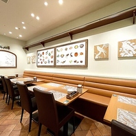 食の楽しさが広がる空間！