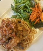 人気のパスタセット