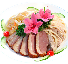 三種前菜の盛り合わせ