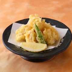 天然ふぐの白子天ぷら