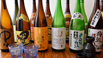 銘柄日本酒＆焼酎取り揃えております。