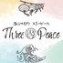 集合場所 Three Peaceのロゴ