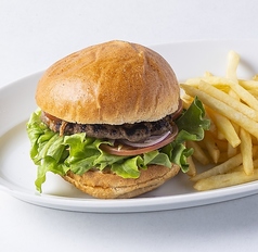 ★牛100%のハンバーガー★