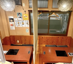 【1F】掘りごたつ席はＩＨ完備なのでお子さまにも安心♪火の心配もございません！頼みたいメニューが決まっていれば電話時、もしくは予約時の備考欄に記載OK♪