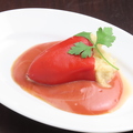 料理メニュー写真&nbsp;赤ピーマンの詰め物