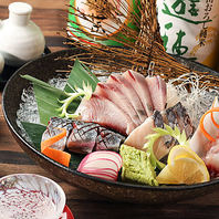 金沢直送！鮮魚の「お造り」と石川の銘酒でおもてなし◎