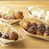 外カリ中トロのたこ焼き！全17種類の味を楽しむ『秀蛸』