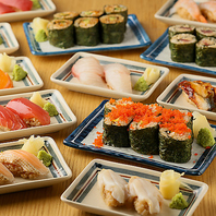 【回線もおすすめ】本格赤酢寿司も楽しめる！