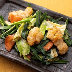 ホルモン野菜炒め