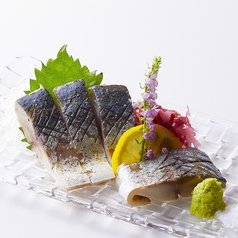 厚切り炙り〆鯖