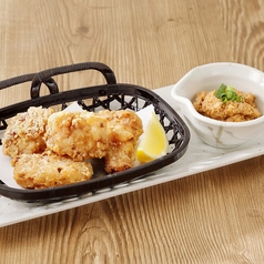 あんこう唐揚げ 肝ソース