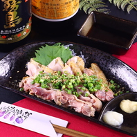 焼鳥以外に単品料理も充実♪ぜひご賞味ください！