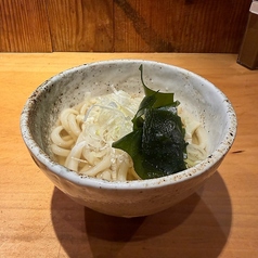 貝出汁うどん(ミニ)