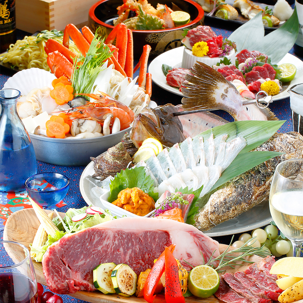 旬の食材を贅沢に使用◎市場直送の鮮魚、厳選肉、毎朝届く新鮮なお野菜を素材の味を活かして調理♪