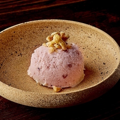自家製　桜餅のアイスクリーム