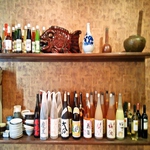 魔王や佐藤、兼八など、プレミアムな銘柄焼酎も豊富にそろってます