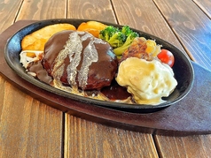 手ごねハンバーグ