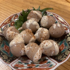 うずらの煮卵 にんにくポン酢マヨネーズ