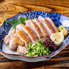 京赤地鶏のももたたき