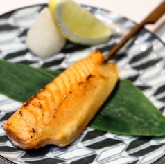 サーモンハラス串