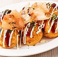 料理メニュー写真&nbsp;たこ焼き＜6個＞