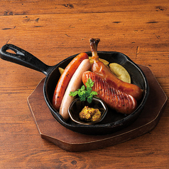 ソーセージ盛り