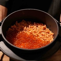 南部鉄器で炊き上げる釜炊きご飯