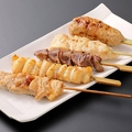 料理メニュー写真&nbsp;串盛り合わせ(5本)